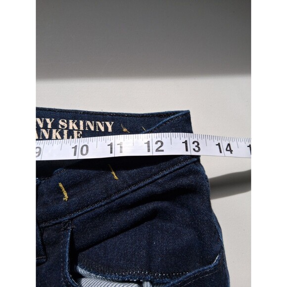 Madewell Jeans Womens 27 Mid Rise Skinny Skinny Ankle Dark Wash Denim - Picture 10 of 12